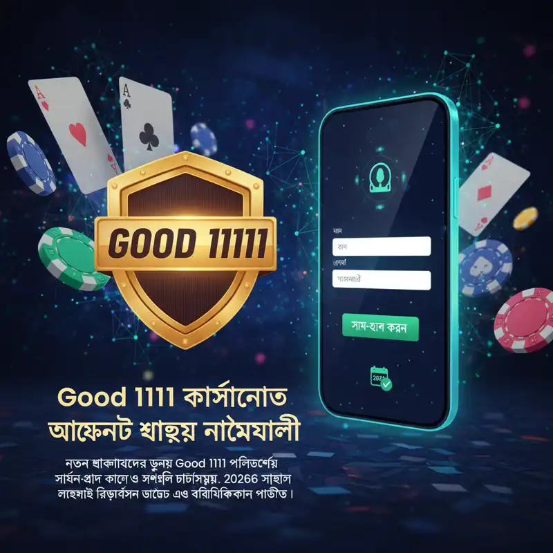 Good 1111 ক্যাসিনো রেজিস্ট্রেশন গাইড ২০২৬